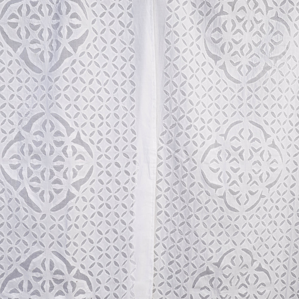 Applique Cutwork Window Curtain