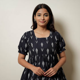 Buy Pochampally Ikat Cotton Top & Pyjama Night Suit Set 18 Online at iTokri.com