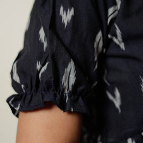 Buy Pochampally Ikat Cotton Top & Pyjama Night Suit Set 18 Online at iTokri.com