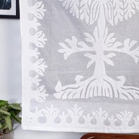 Applique Cutwork Window Curtain