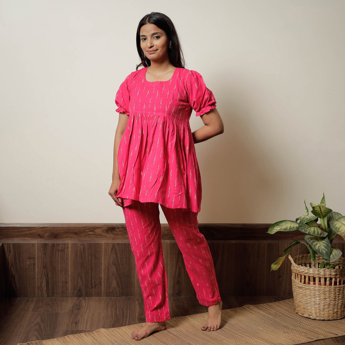 Cotton Night Suit 