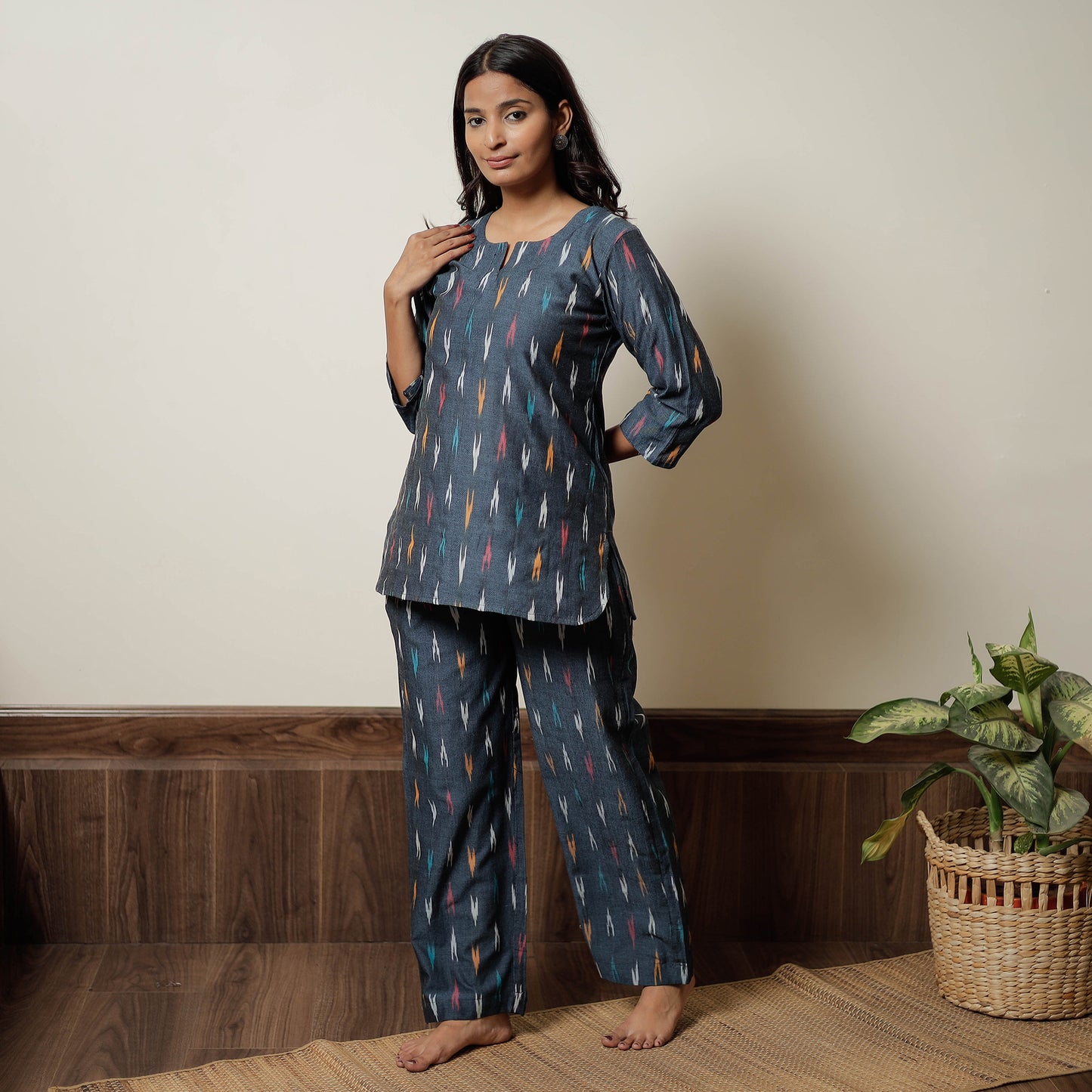 Cotton Night Suit 