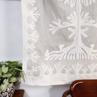 Applique Cutwork Window Curtain