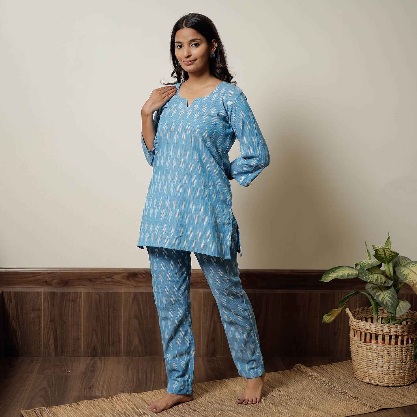 Cotton Night Suit 