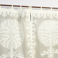 Applique Cutwork Window Curtain