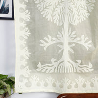 Applique Cutwork Window Curtain