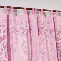 Applique Cutwork Door Curtain