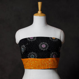 block print blouse piece