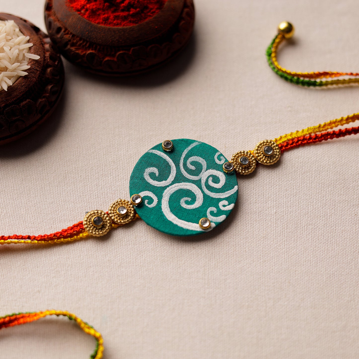 handpainted rakhi 