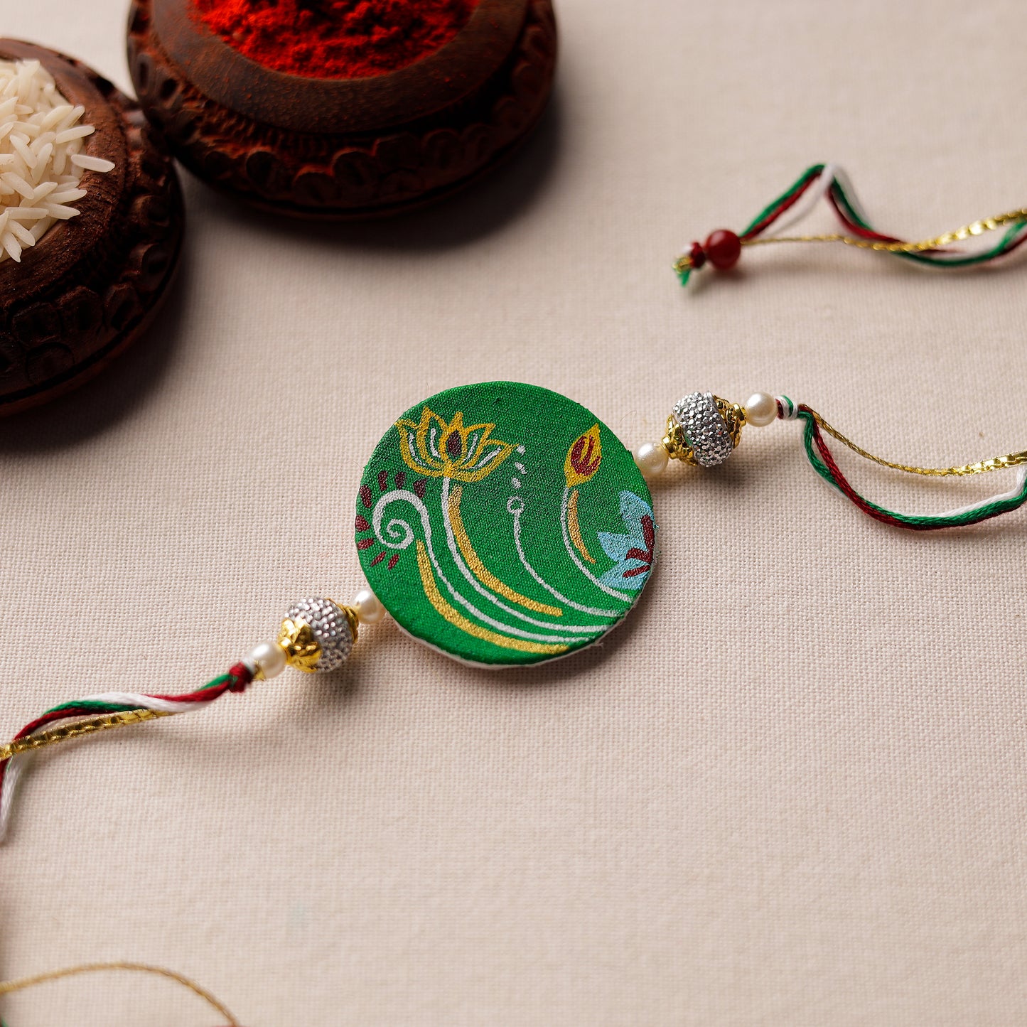 handpainted rakhi 