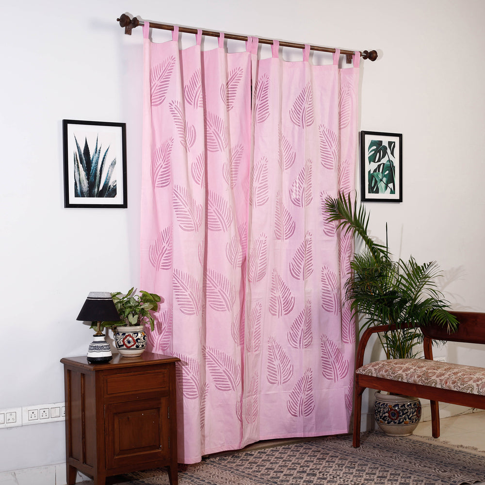 Applique Cutwork Door Curtain