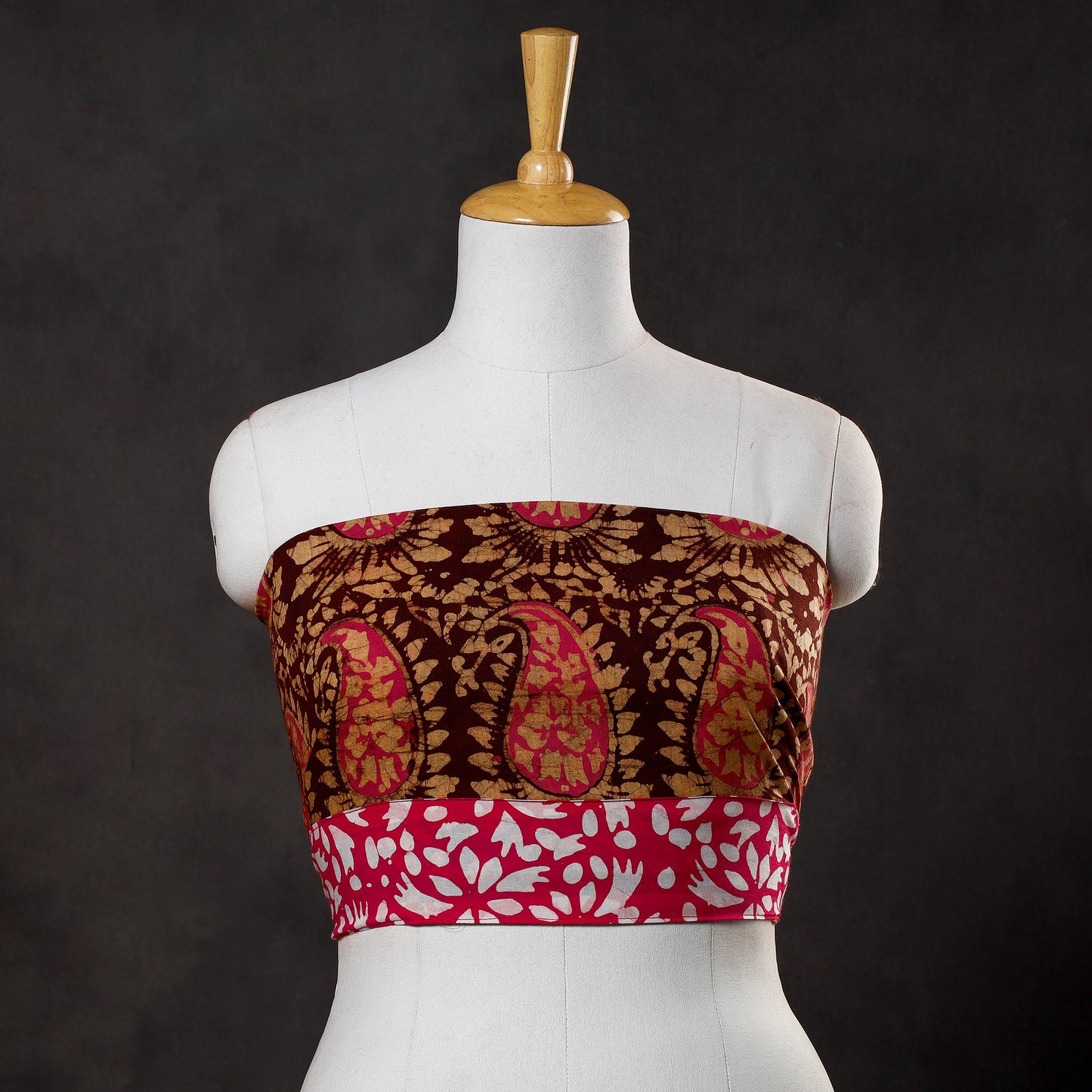 Block Printed Blouse Piece
