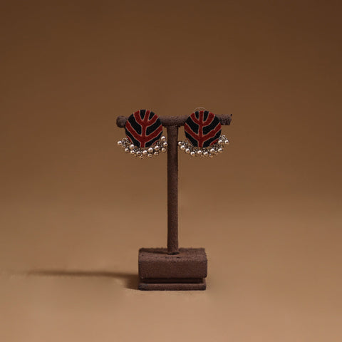 Aaradhya ghungroo work fabart handmade earrings