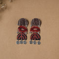 Aaradhya ghungroo work fabart handmade earrings