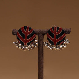Aaradhya ghungroo work fabart handmade earrings