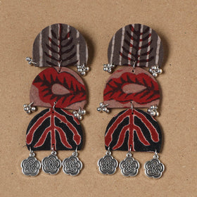 Aaradhya ghungroo work fabart handmade earrings