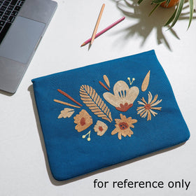  Aari Hand Embroidery Cotton Duck IPad Sleeve 