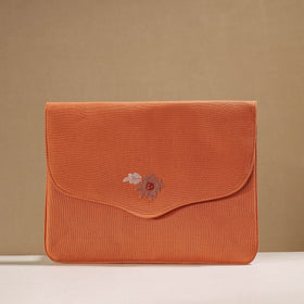  Aari Hand Embroidery Cotton Duck IPad Sleeve 