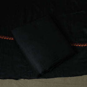 Aari work sozni hand embroidery silk 3pc unstitched dress