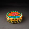  Kavad Handpainted Stainless Steel Multicolor Masala Box 