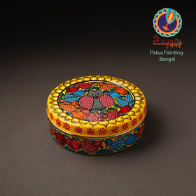  Bengal Patua Handpainted Stainless Steel Casserole