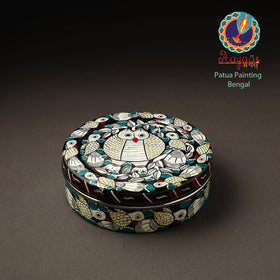  Bengal Patua Handpainted Stainless Steel Casserole