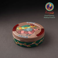 Gond Handpainted Stainless Steel Casserole 30