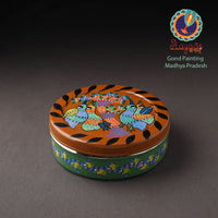 Gond Handpainted Stainless Steel Casserole 37