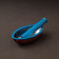 Bengal Patua Handpainted Mortar and Pestle Set
