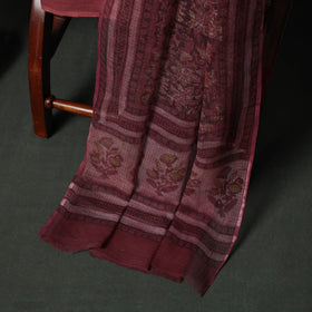 Ajrakh bagru hand block print kota doria cotton natural