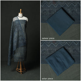 Ajrakh bagru hand block print kota doria cotton natural