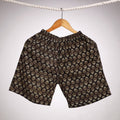 Ajrakh block printing cotton unisex boxer/shorts