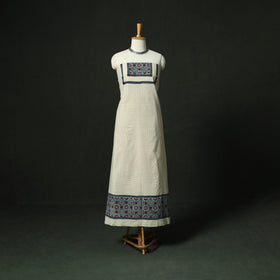Ajrakh hand block print natural dyed cotton unstitched
