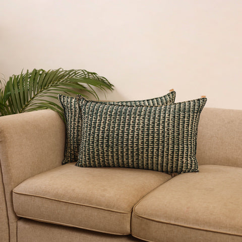 Akola cotton pillow covers (set of 2) 03 - handcrafted