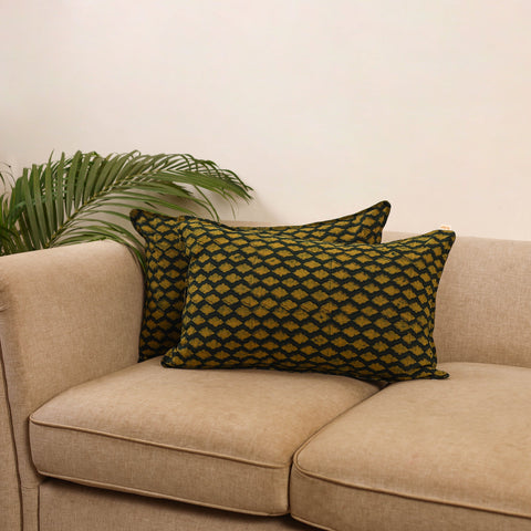 Akola cotton pillow covers (set of 2) 09 - handcrafted