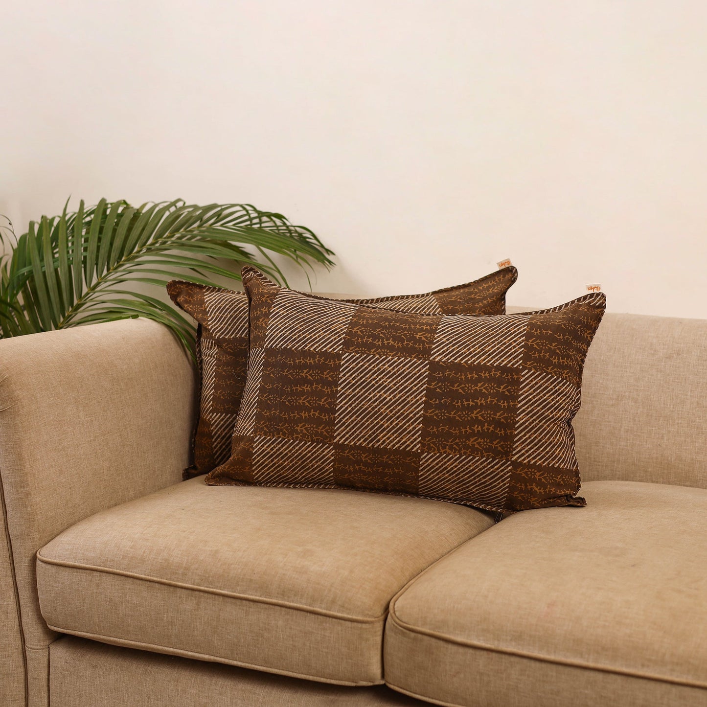 Akola cotton pillow covers (set of 2) 14 - handcrafted