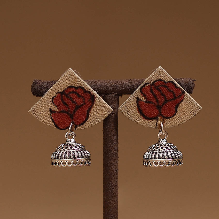 Aliya gs fabart handmade earrings - handcrafted