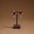 Aliya gs fabart handmade earrings - handcrafted