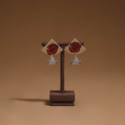 Aliya gs fabart handmade earrings - handcrafted