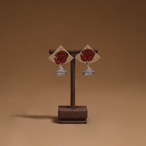 Aliya gs fabart handmade earrings - handcrafted