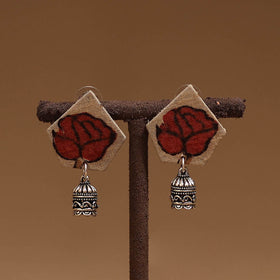 Anaisha gs fabart handmade earrings - handcrafted