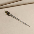 Antique Finish Oxidised German Silver Juda Stick 