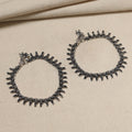  Antique Finish Oxidised German Silver Payal (pair) Online at iTokri.com