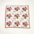  Applique Quilted Reversible Multipurpose Mat by Purkal Stree Shakti Samiti (37 x 36 in) 