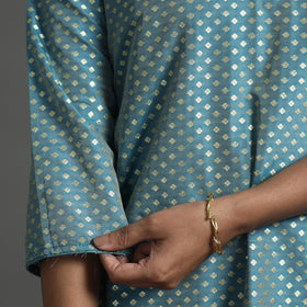 Buy Elegant Banarasi Brocade Silk Kurta with Pant Set Online at iTokri.com