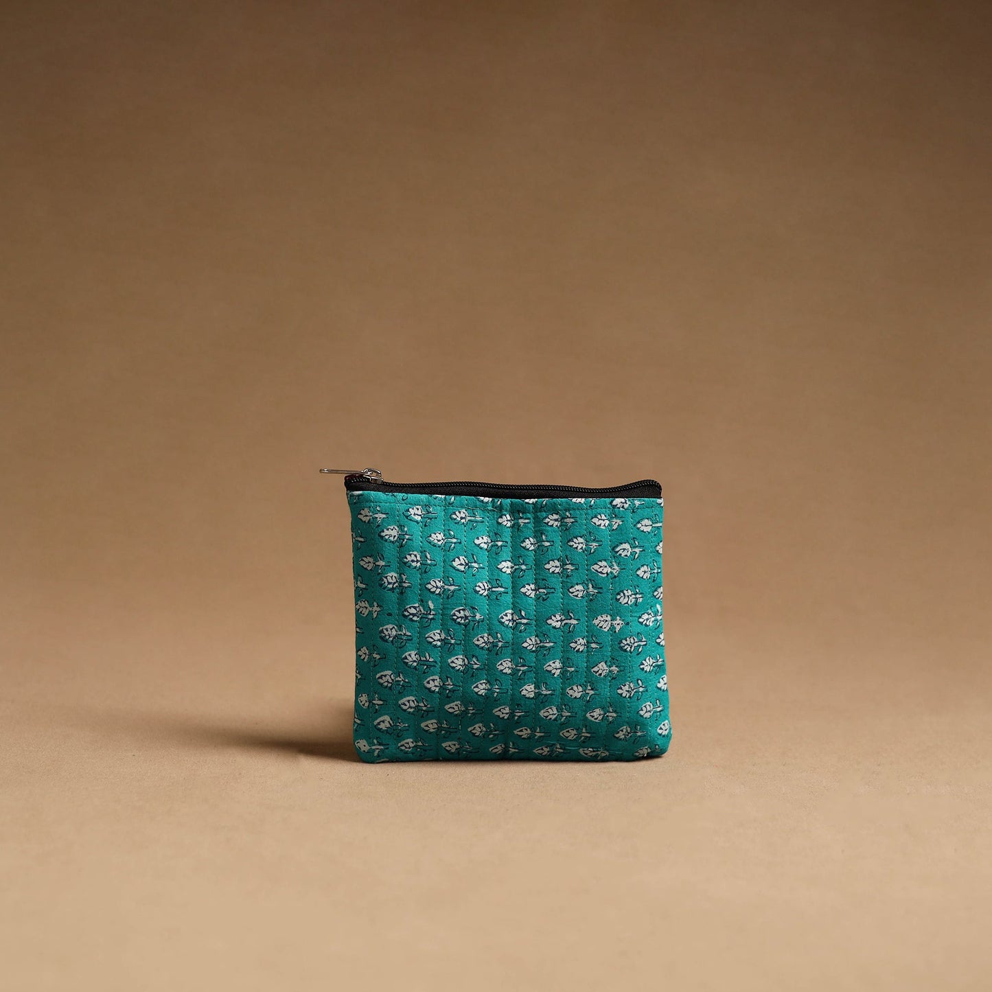 Aqua blue - handmade cotton multipurpose utility pouches