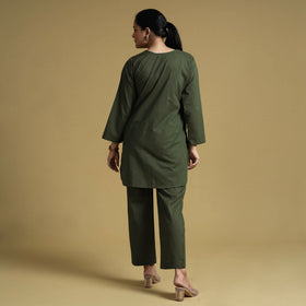  Plain Dyed Cotton Co-Ord Set 