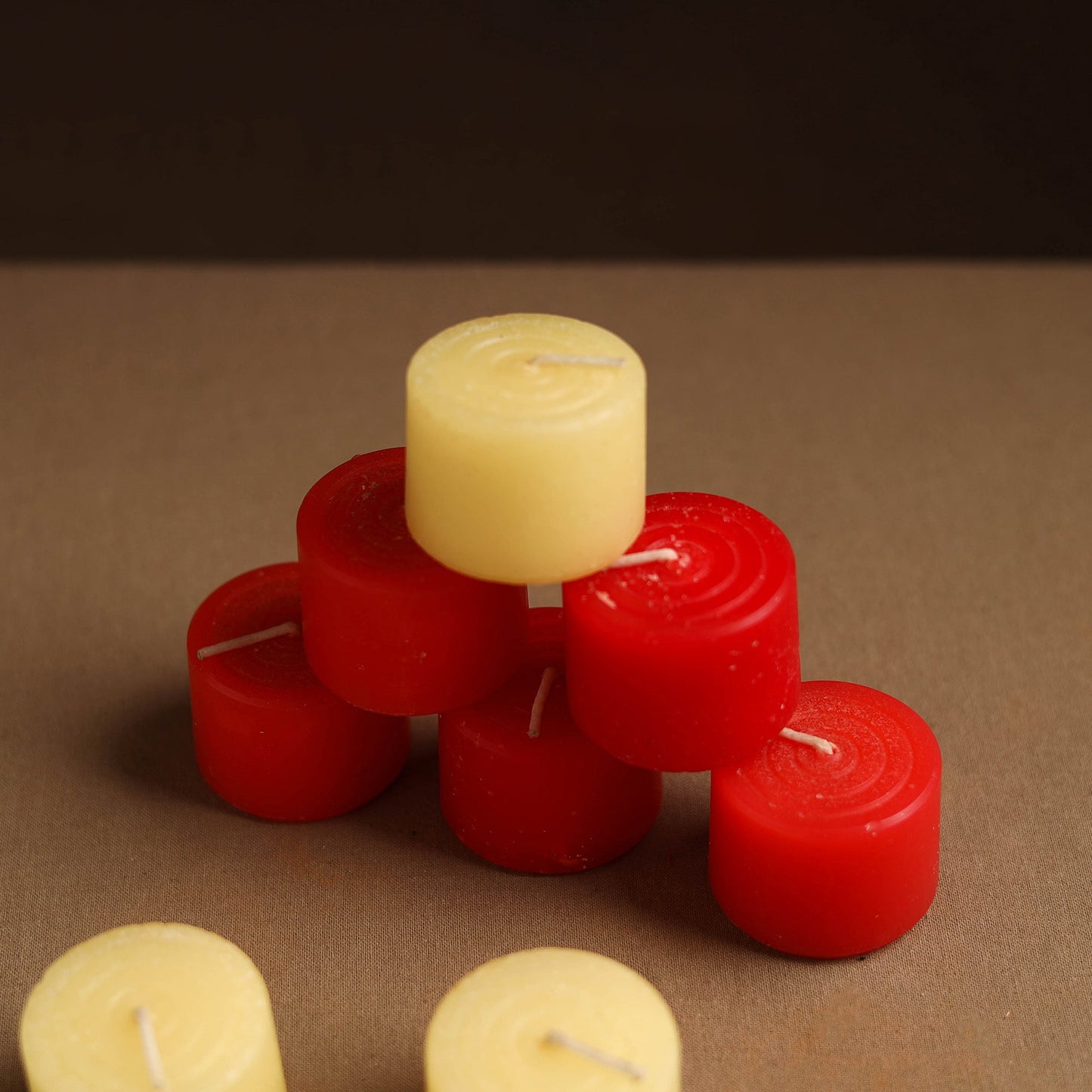  Aromatic Pillar Candles (Set of 10) 