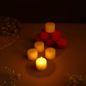  Aromatic Pillar Candles (Set of 10) 