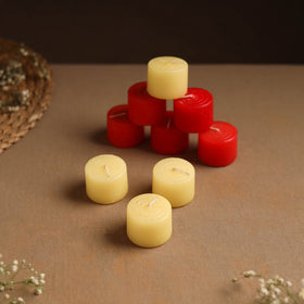  Aromatic Pillar Candles (Set of 10) 